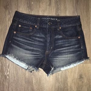 American Eagle Hi Rise Festival Shorts Sz 6